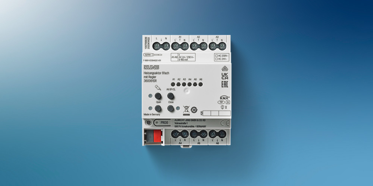 KNX Heizungsaktor 6-fach bei Elektrotechnik Enrico Di Giovanni in Frankfurt am Main