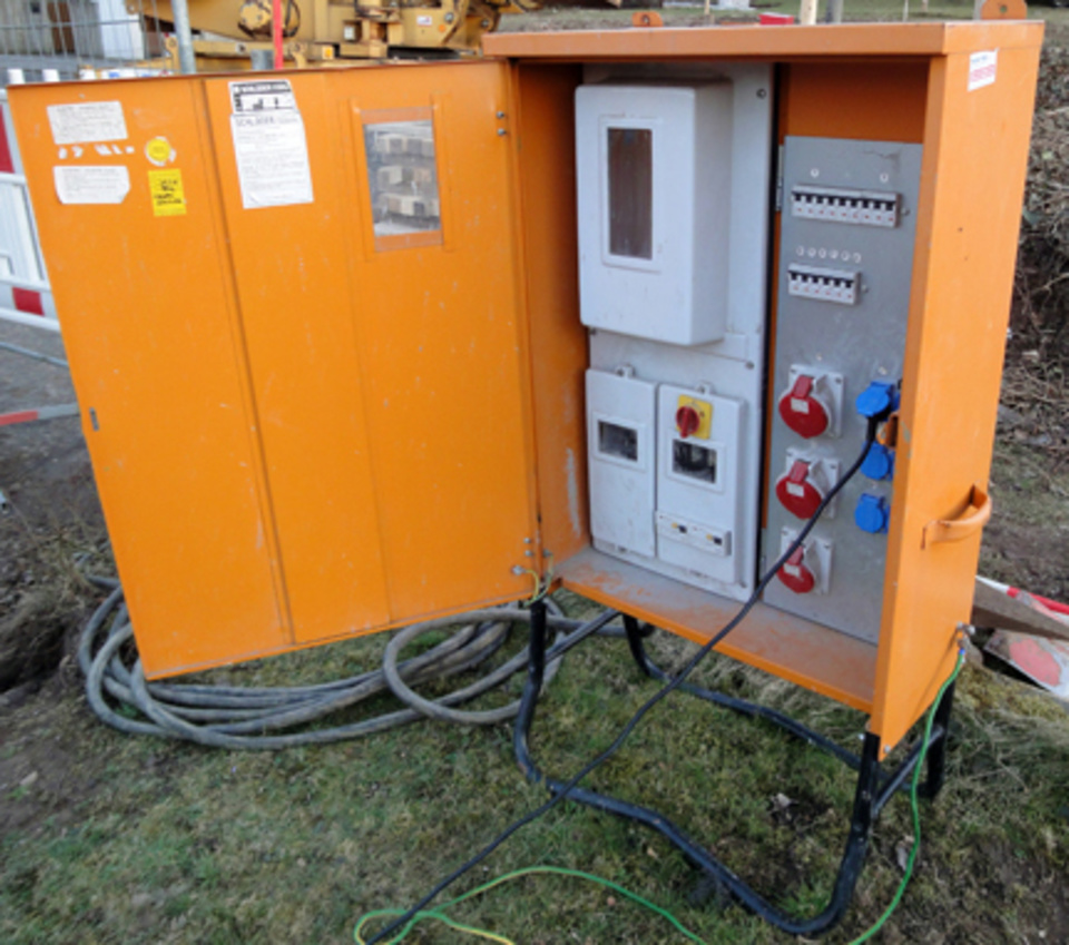 Baustromkasten bei Elektrotechnik Enrico Di Giovanni in Frankfurt am Main